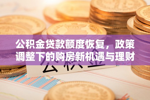 巴里坤公积金贷款额度恢复，政策调整下的购房新机遇与理财规划