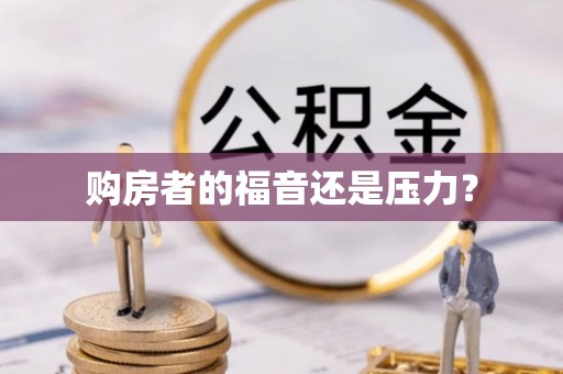巴里坤购房者的福音还是压力？