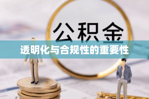 巴里坤透明化与合规性的重要性