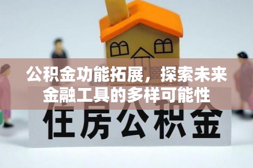 巴里坤公积金功能拓展，探索未来金融工具的多样可能性