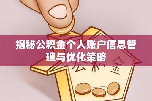 巴里坤揭秘公积金个人账户信息管理与优化策略