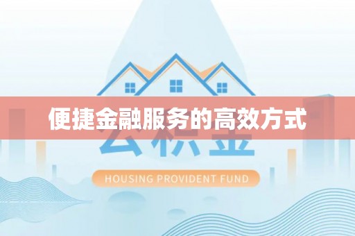 巴里坤便捷金融服务的高效方式