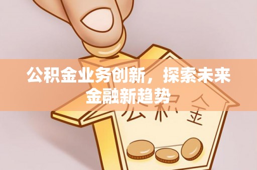 巴里坤公积金业务创新，探索未来金融新趋势