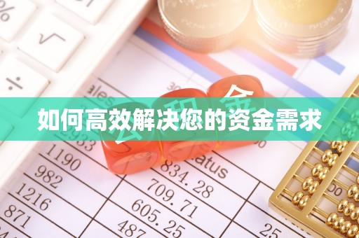 巴里坤如何高效解决您的资金需求